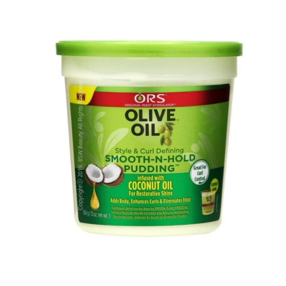 ORS OLIVE OIL STYLE & CURL DEFINING SMOOTH-N-HOLD PUDDING - Picture 2 of 2